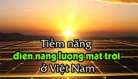tiềm năng ứng dụng năng lượng mặt trời ở viêt nam