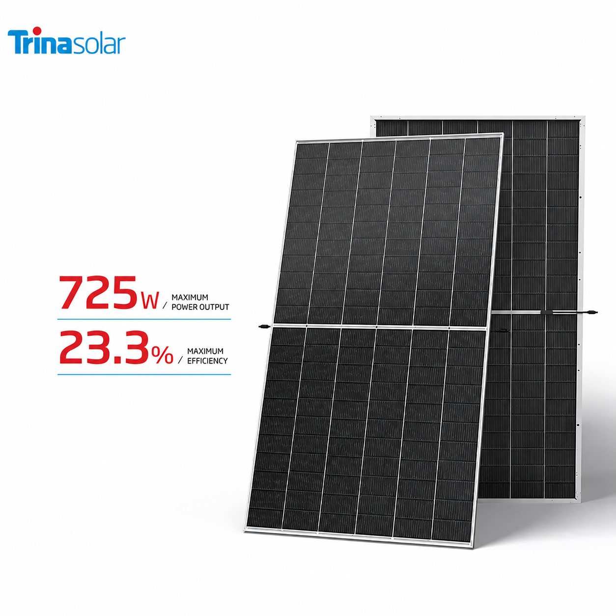 tấm pin trina solar 725wp tấm pin trina solar 725wp