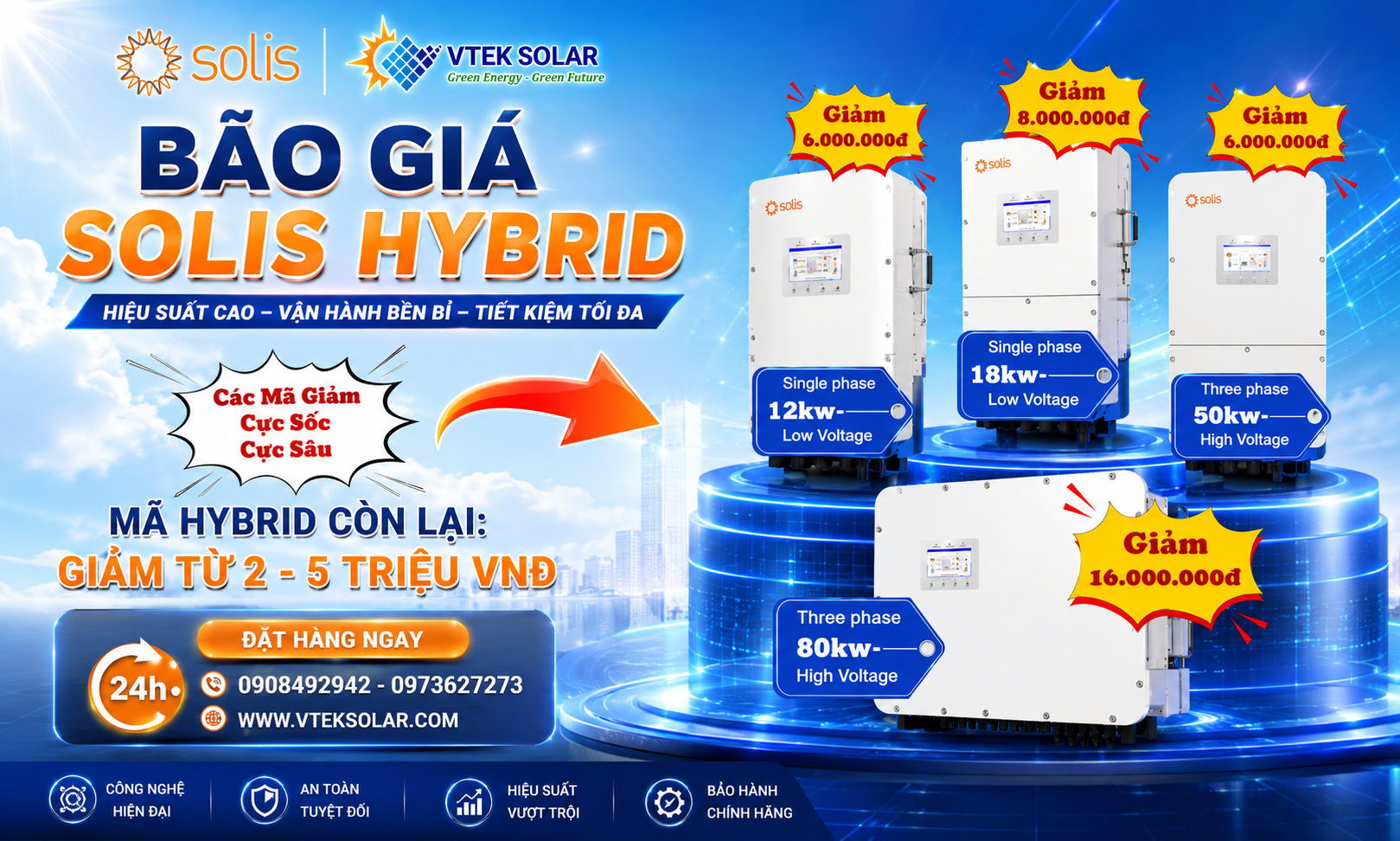 Solis , inverter solis, biến tần solis