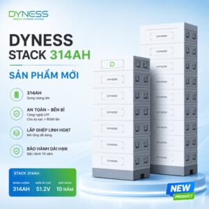 Dyness Stack 314Ah Áp Cao | Pin Lưu Trữ Hybrid Thế Hệ Mới