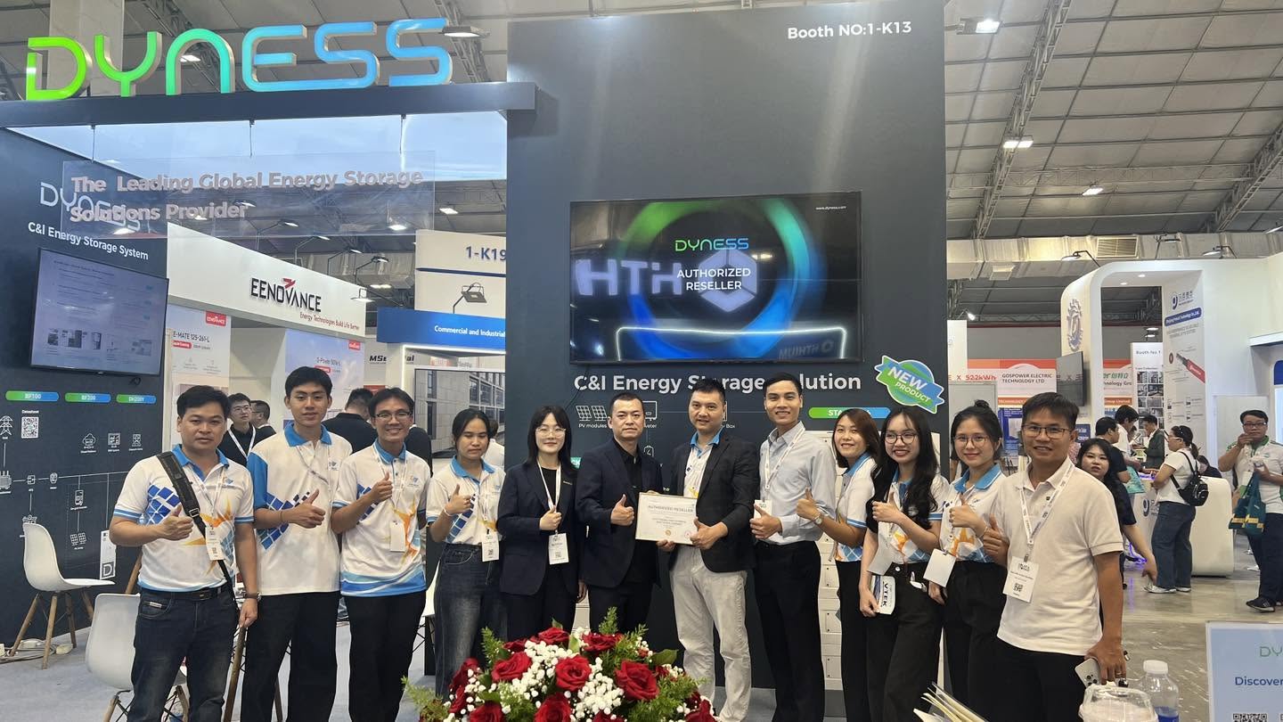 VTEK SOLAR tham gia Solar & Storage Live Vietnam 2026 cùng Solis và Dyness