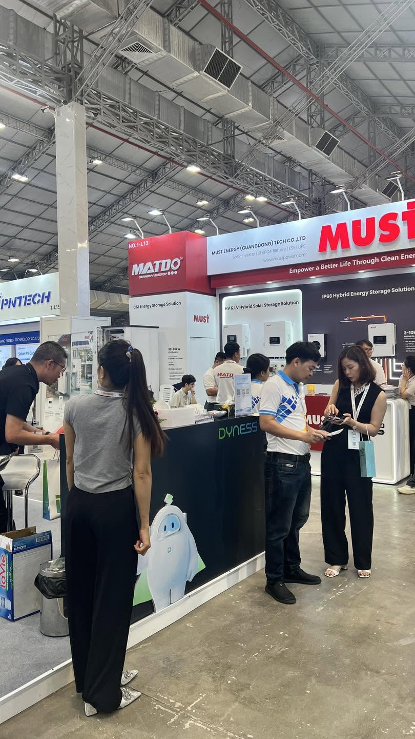 VTEK SOLAR tham gia Solar & Storage Live Vietnam 2026 cùng Solis và Dyness