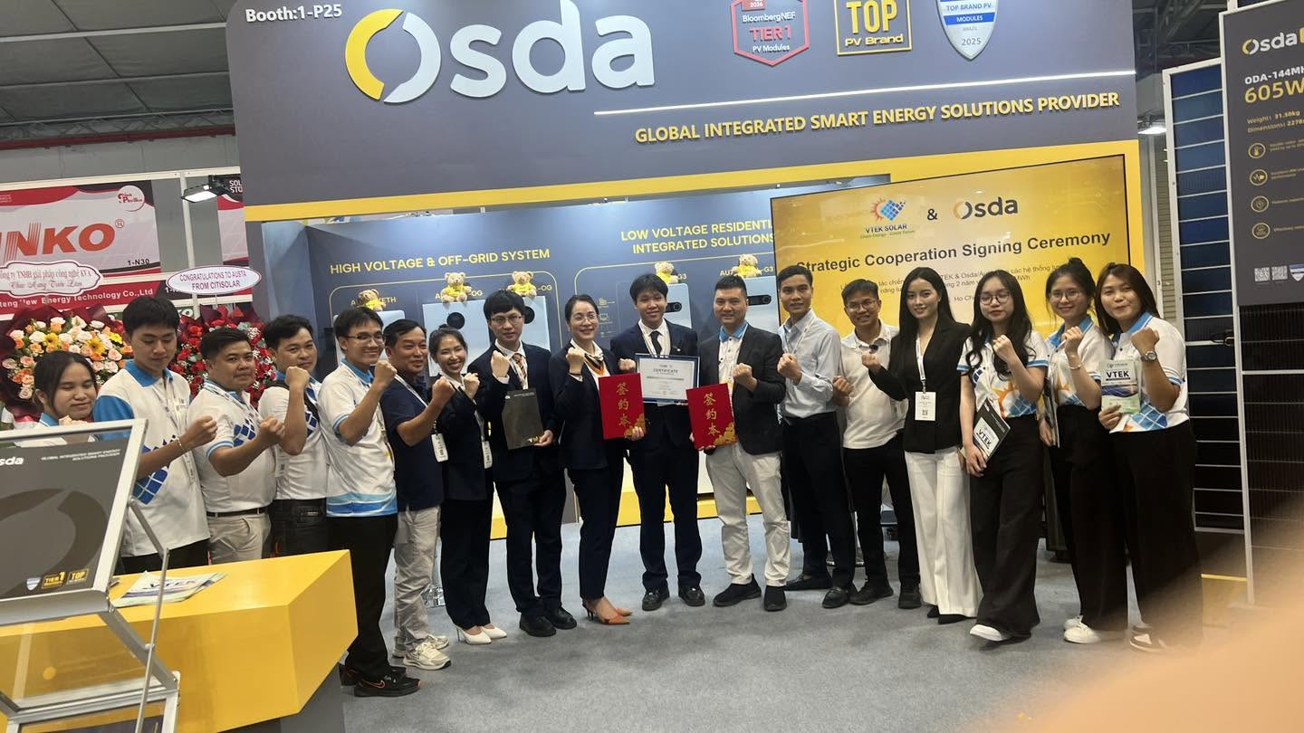tấm pin osda